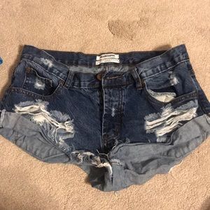 One teaspoon shorts size 27